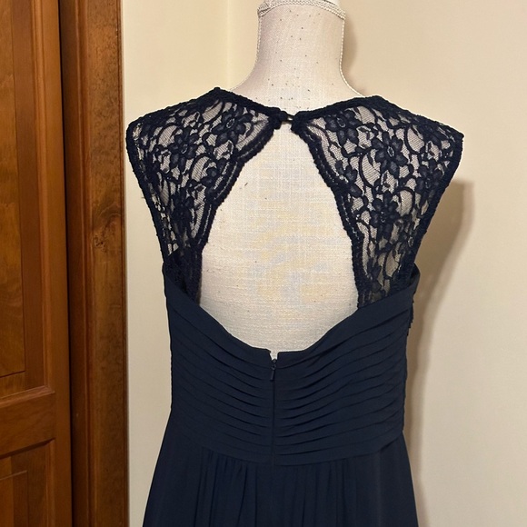 Navy Blue Bridesmaid or Wedding Guest Dress - Picture 4 of 6